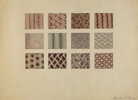 Textiles, c. 1937.