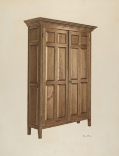 Wardrobe, c. 1942.