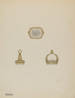 Fob Seal, c. 1937.