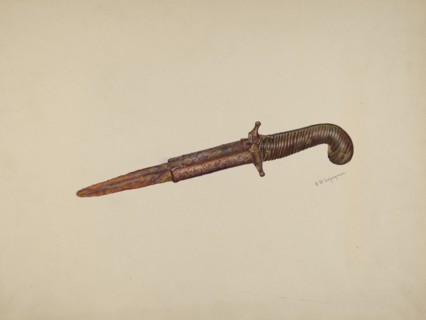 Pistol Dagger, c. 1941.
