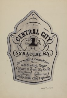 Engraved Name Plate, 1935/1942.