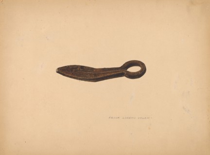 Lumberman's Brailing Pin, c. 1942.