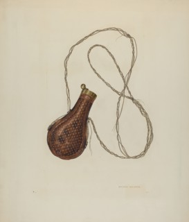 Powder Flask, c. 1940.