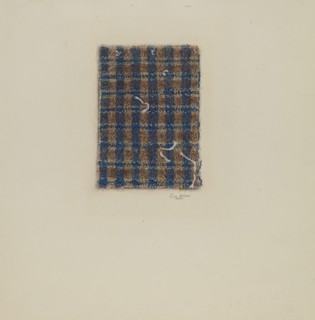 Fragment of Comforter, c. 1938.