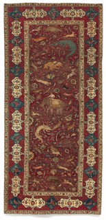 Scenic Animal Carpet, c. 1625.