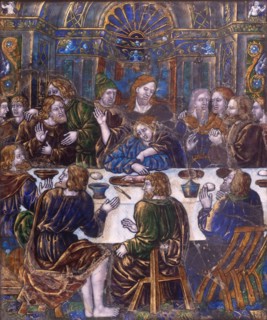 Plaque with the Last Supper, c. 1530.