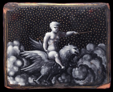 Plaque with Ganymede, mid 16th century.