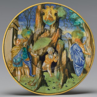 Plate with Amphiaraus and Eriphyle (from the Hercules Service), 1532.