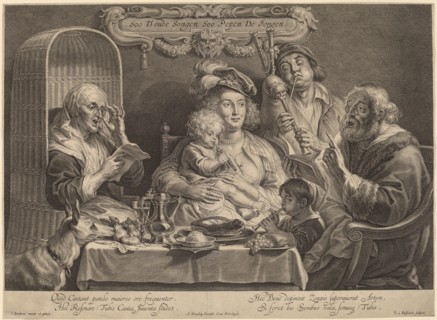 The Family Concert (As the old sing, so the young twitter).
