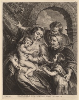 The Holy Family with the Goldfinch.