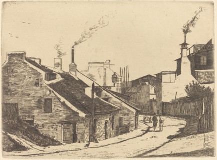 Rue du Champ de l'Alouette, 1861.
