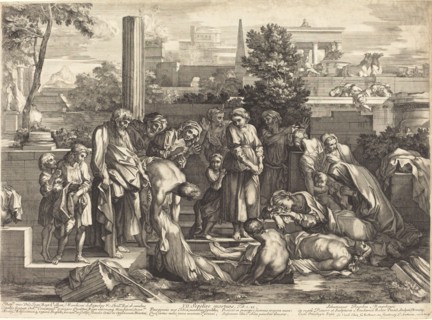 Sepelire mortuos, 1665/1670.