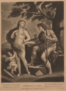 Judgment of Paris, 1770s/1780s.