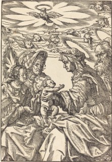 The Holy Family with Saint Anne and Saint Joachim, 1512.