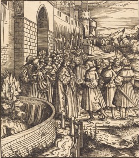 The Swiss Embassy against the Blue King.
