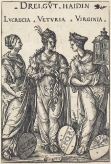 Lucretia, Veturia and Virginia, 1516.