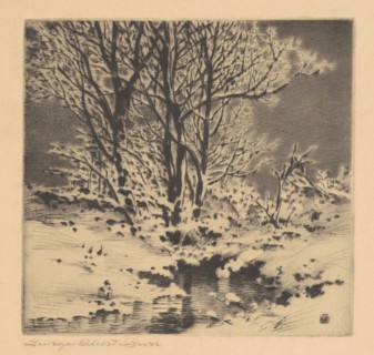 First Snow (No. 1), c. 1914.