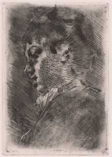 Portrait of a Young Woman in Profile, c. 1884.
