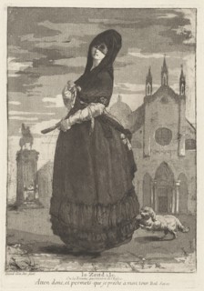 Le Zendale (Woman in a Hood, or the Woman Returning from Church), 1775.