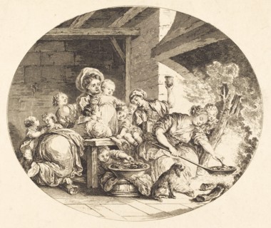 Les Baignets, probably 1782.