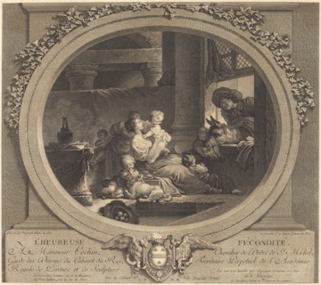 L'heureuse fécondité, 1777.