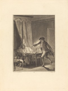 Ah! Jeune homme à ton bienfaiteur, 1774.