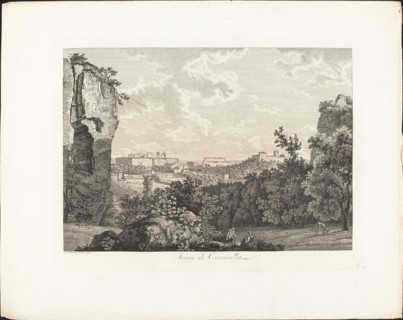Terme di Caracalla, 1793.