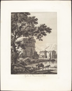 Sepolcro di Plauzio vicini a Tivoli, 1795.