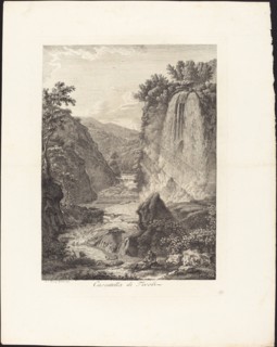 Cascatella di Tivoli, 1792.