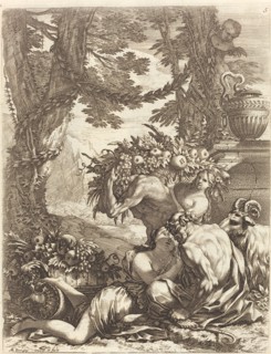 Faun Embracing a Bacchante, 1650s.