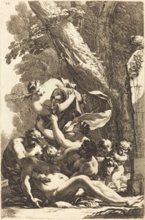 Drunken Silenus Supported by Two Fauns, 1650s.