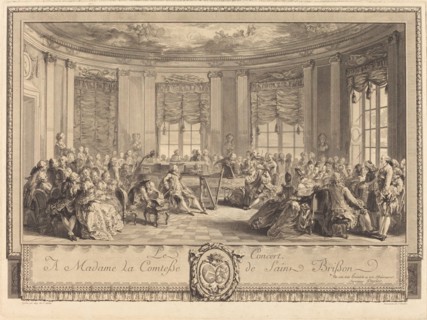 Le concert, 1774.