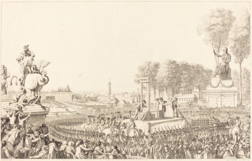 Journee du 16 octobre 1793, la morte de Marie-Antoinette, probably 1794.