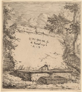 Title Page with Fountain, 1652.