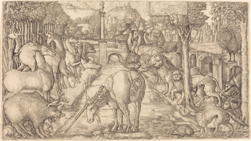 The Unicorn Purifies the Water with Its Horn, probably c. 1555/1561.