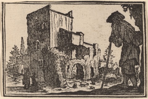 Shepherd and Ruins, 1621.