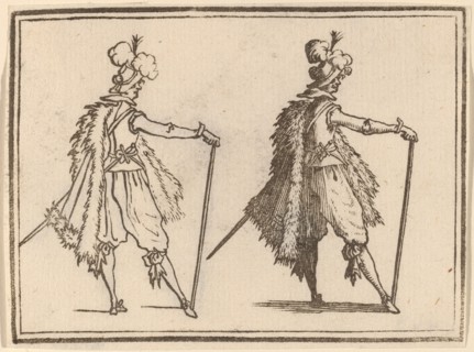 Gentleman with Cane, 1621.