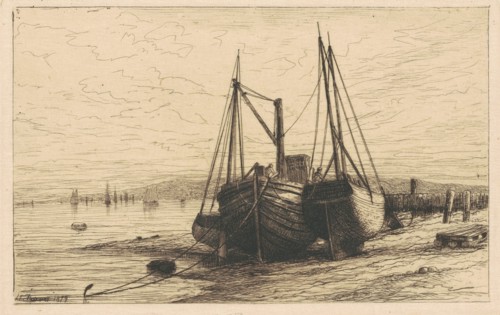 On New York Bay, 1879.