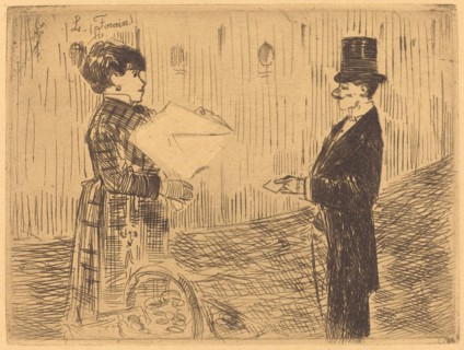The Bouquet, c. 1876.