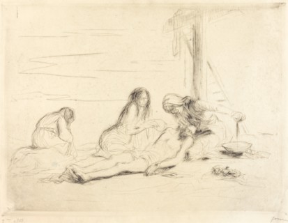 Pietà (first plate), 1910.