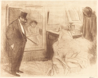 The Dancer's Dressing Room (second plate), 1894.