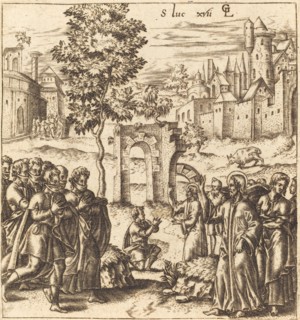 The Ten Lepers are Cleansed, probably c. 1576/1580.