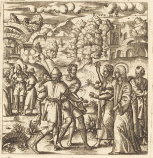 Christ Heals a Dumb Man, probably c. 1576/1580.