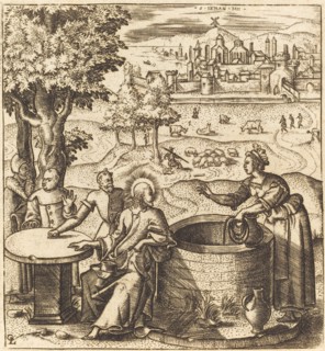 Christ and the Woman of Samaria, probably c. 1576/1580.