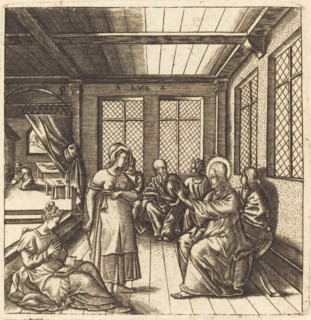 Christ in the House of Mary and Martha, probably c. 1576/1580.