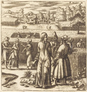 Christ and the Sabbath Laws, probably c. 1572/1580.