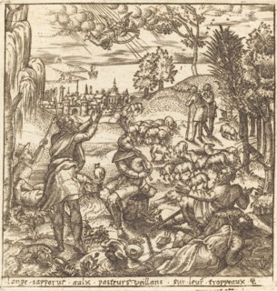 The Annunciation to the Shepherds, probably c. 1576/1580.