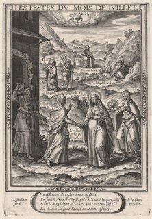 Les Festes du mois de Juillet (July: The Visitation), 1603.