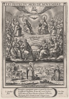 Les Festes du mois de November (November: All Saints), 1603.
