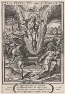 Les Festes du mois d'Avril (April: The Resurrection), 1603.